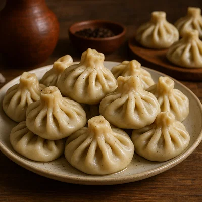 Khinkali – Georgische Teigtaschen mit saftiger Fleischfüllung