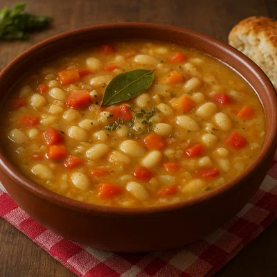 Fazulová Polievka – Slowakische Bohnensuppe