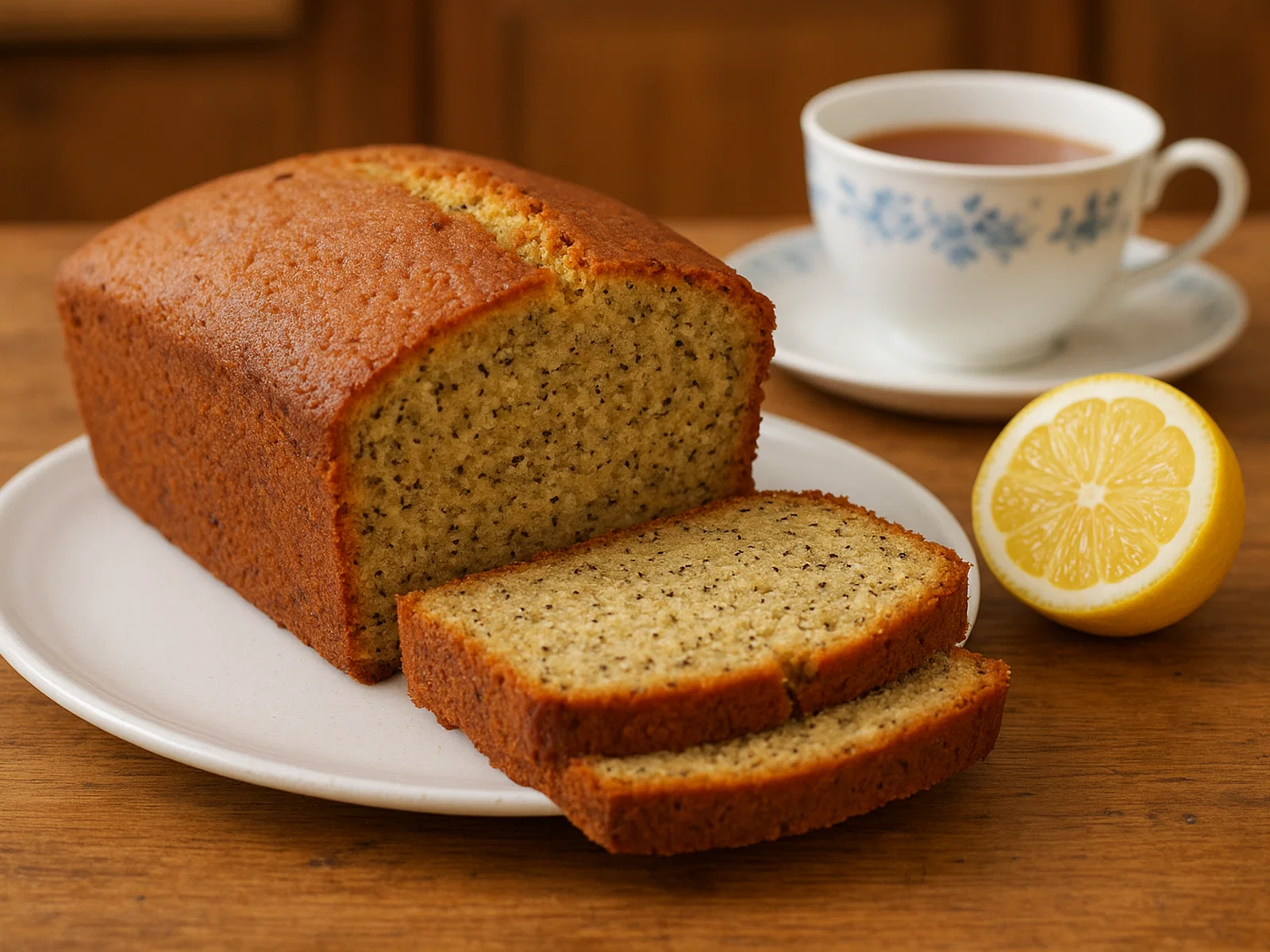 Falklandinseln Teekuchen mit Zitrone