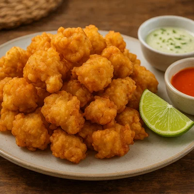 Cracked Conch – knusprig frittierte Meerschnecke nach karibischer Art
