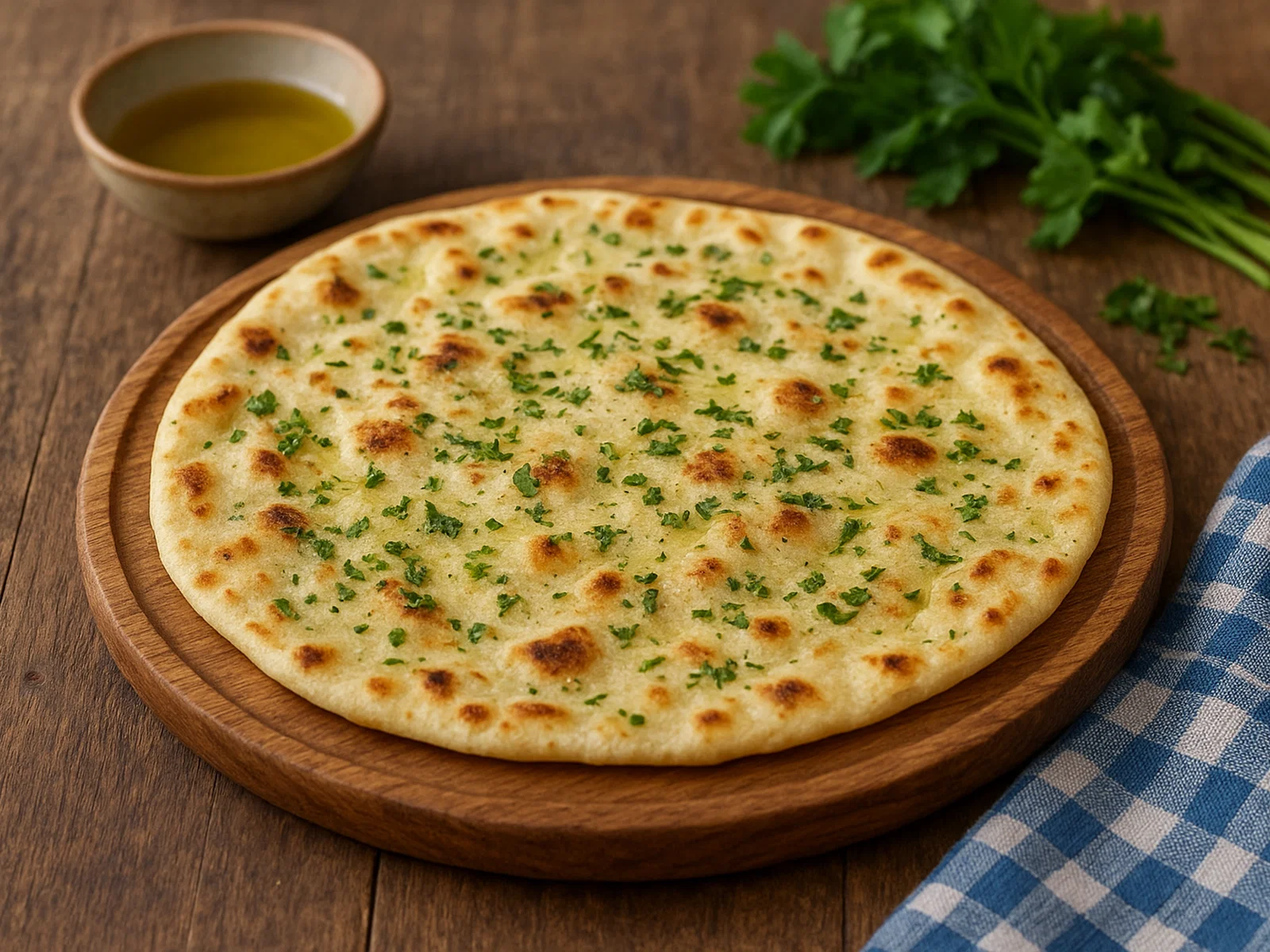 Piadina Sammarinese – dünnes Kräuter-Fladenbrot aus San Marino