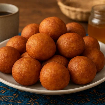 Mikate – Kongolesische Pfannkuchenbällchen