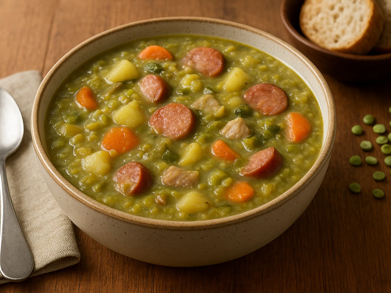Erwtensoep – Niederländische Erbsensuppe
