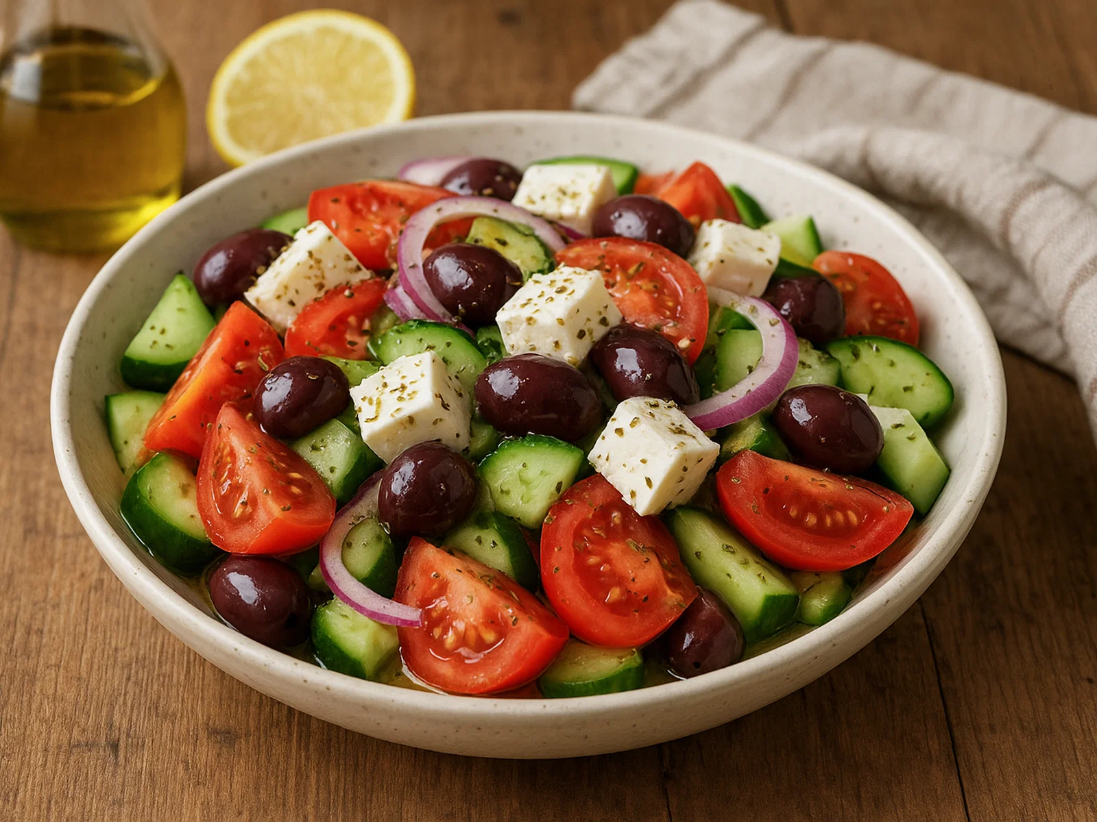 Horiatiki Salata – Griechischer Bauernsalat