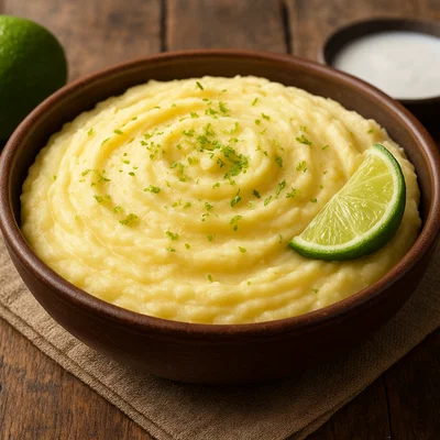 Tahiti Kartoffelpüree mit Kokosmilch und Limette