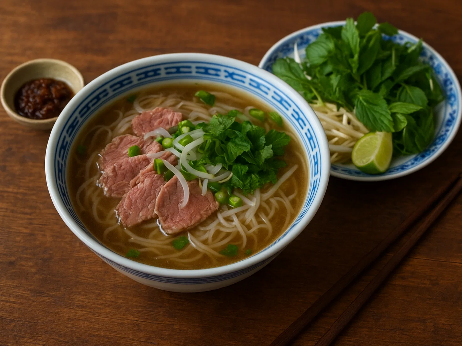 Pho Bo – Vietnamesische Rindfleisch-Nudelsuppe