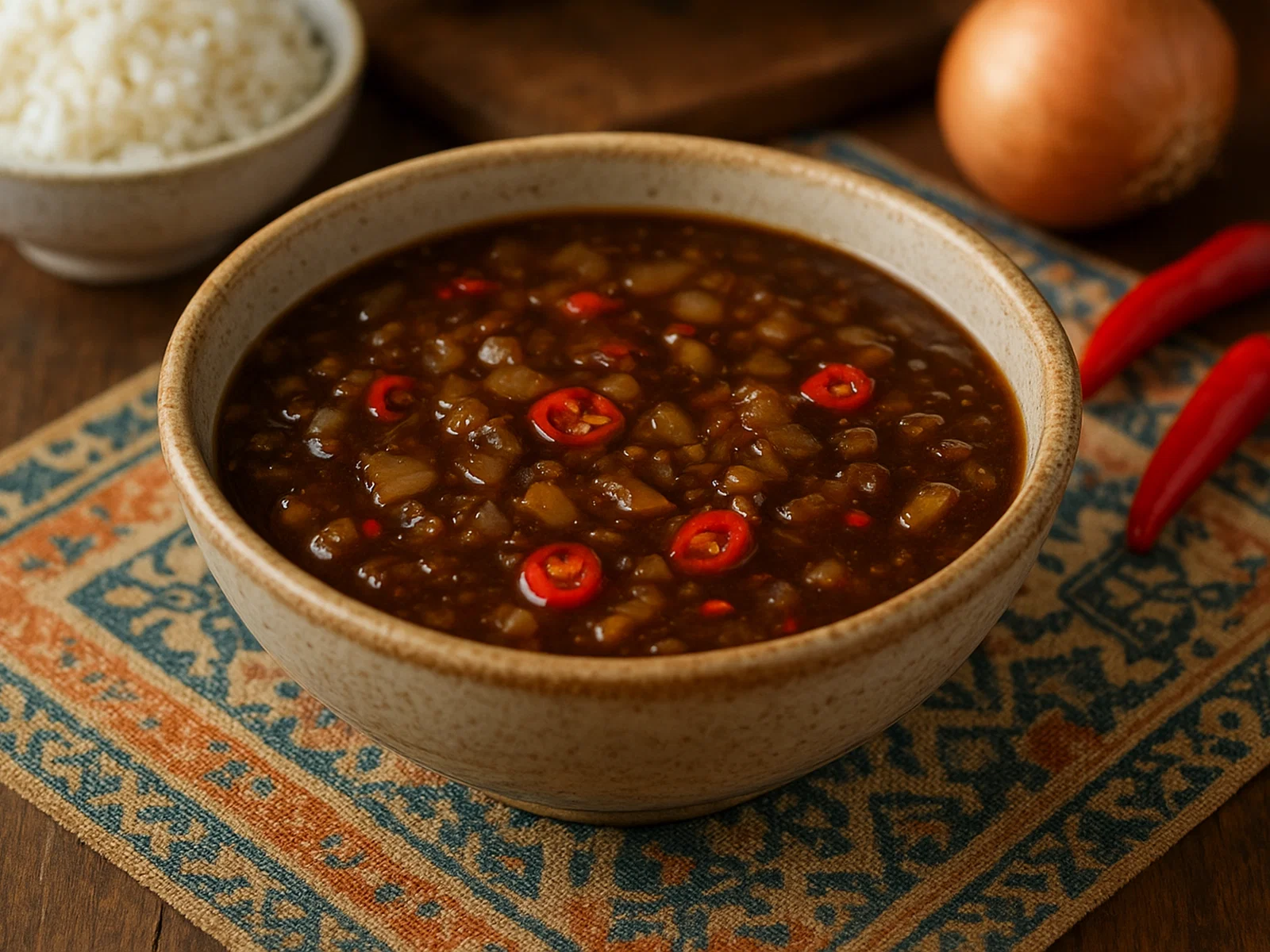 Fina’denne – Chamorro-Dip aus Guam