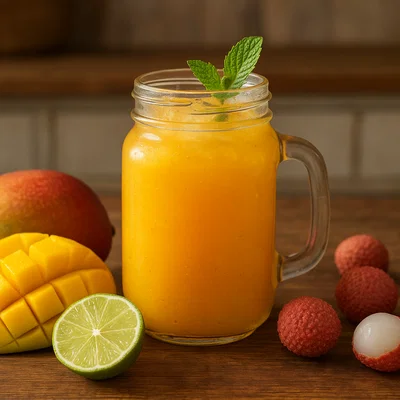 Mango-Litschi-Elixier