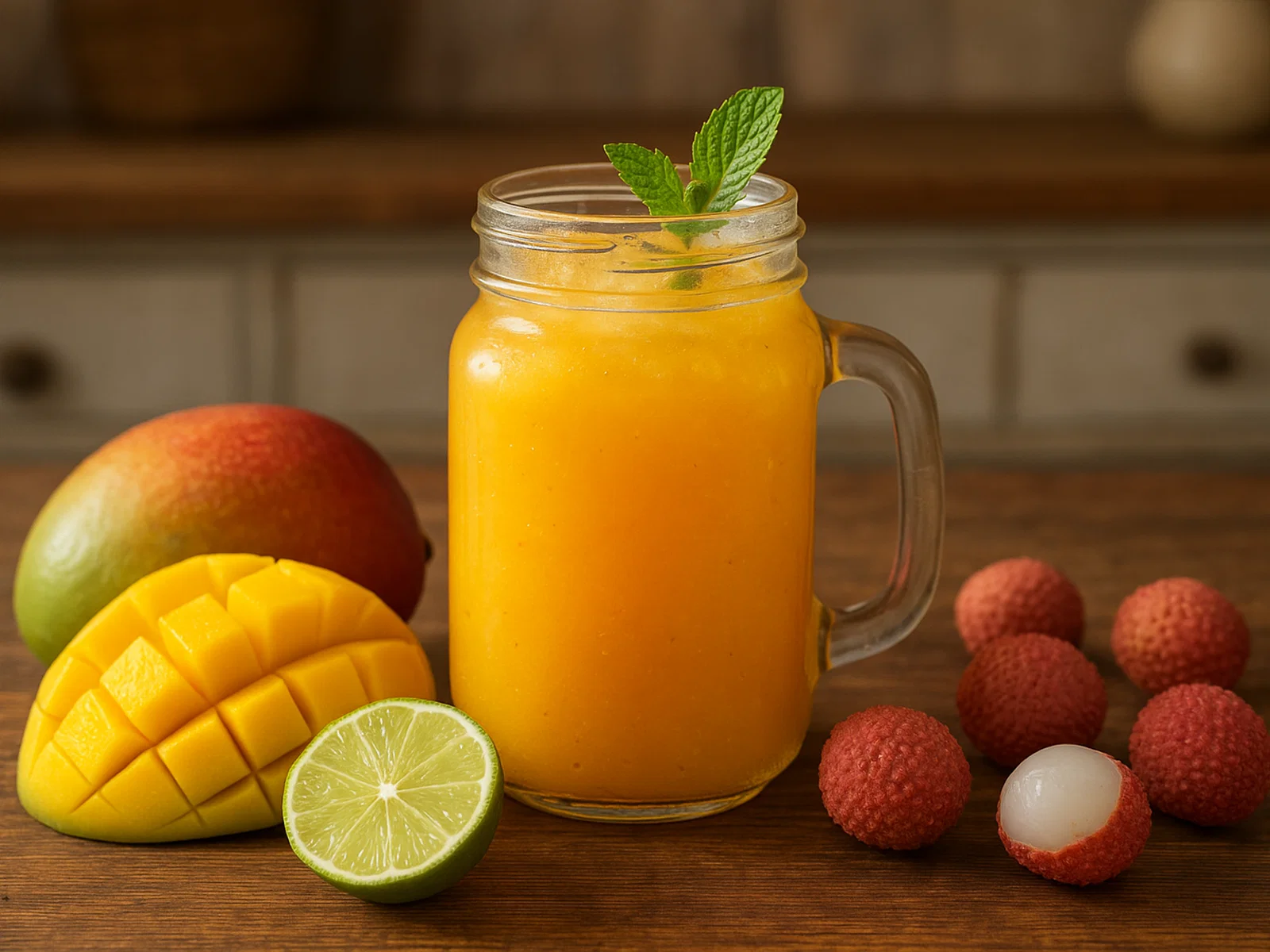 Mango-Litschi-Elixier