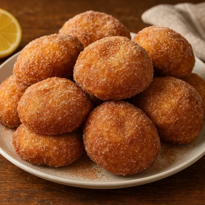 Malasadas – portugiesische Hawaii-Krapfen mit Zitronen-Zimtzucker