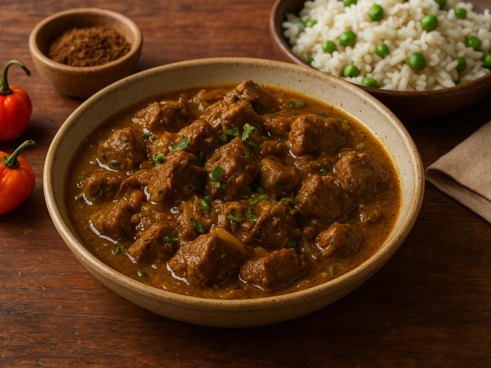Karibisches Curry Goat (Ziegencurry)