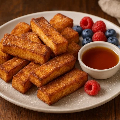 Gebackene French Toast Sticks aus dem Ofen