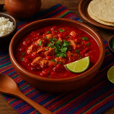 Kak'ik – traditionelle guatemaltekische Puten-Chili-Suppe