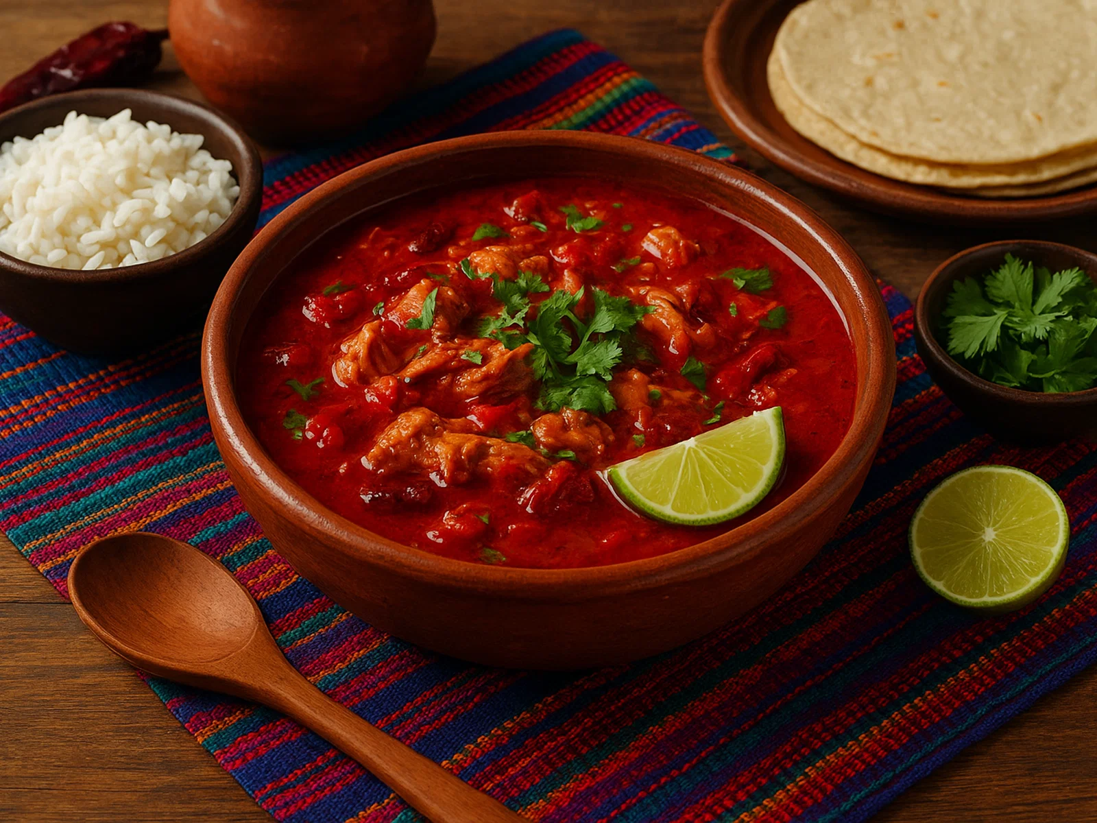 Kak'ik – traditionelle guatemaltekische Puten-Chili-Suppe