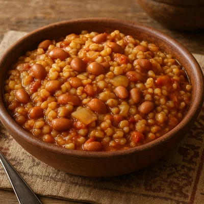 Dikgobe – Bohnen-Sorghum-Eintopf aus Botswana
