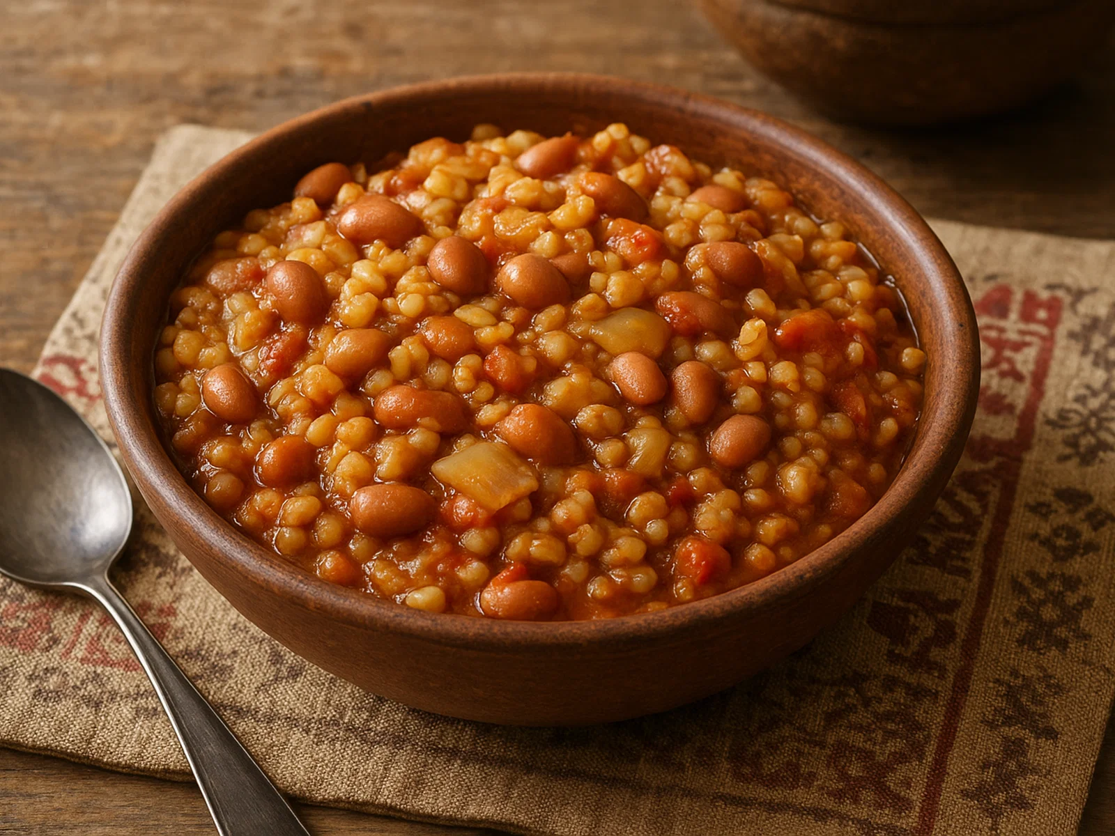 Dikgobe – Bohnen-Sorghum-Eintopf aus Botswana