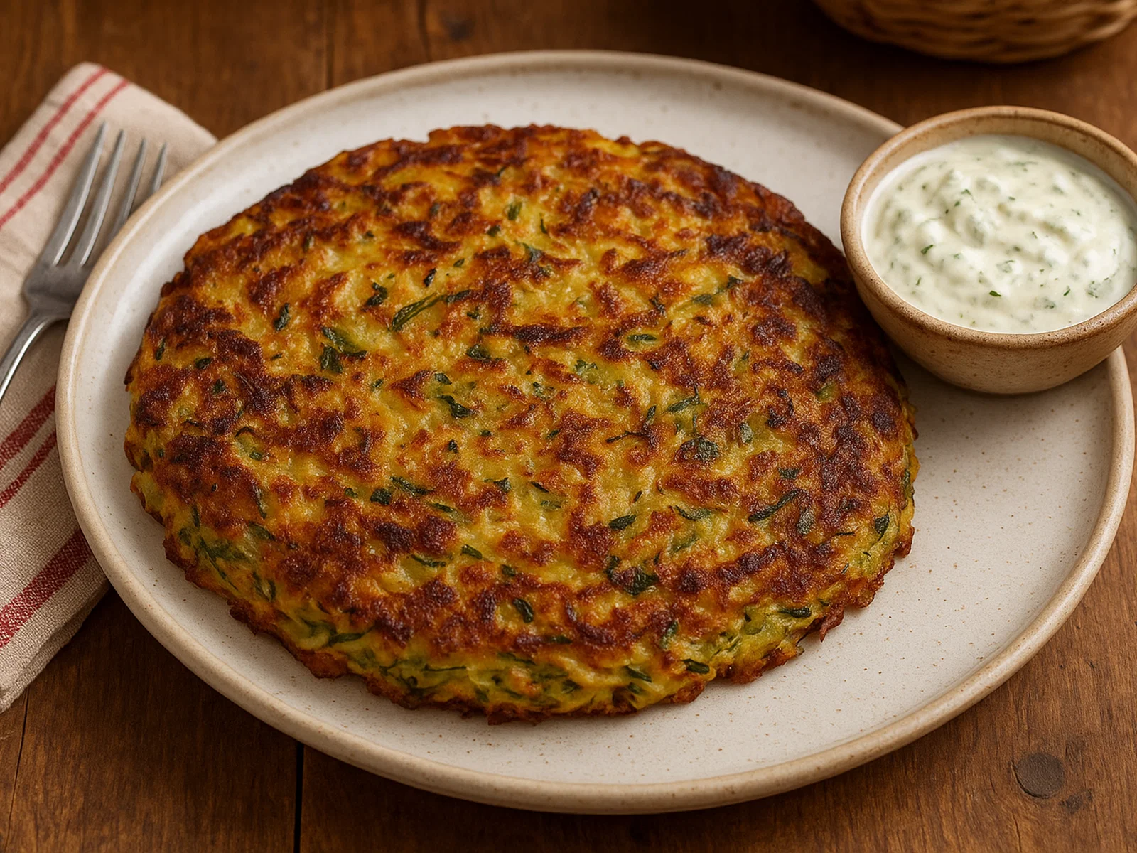Kartoffel-Zucchini-Rösti