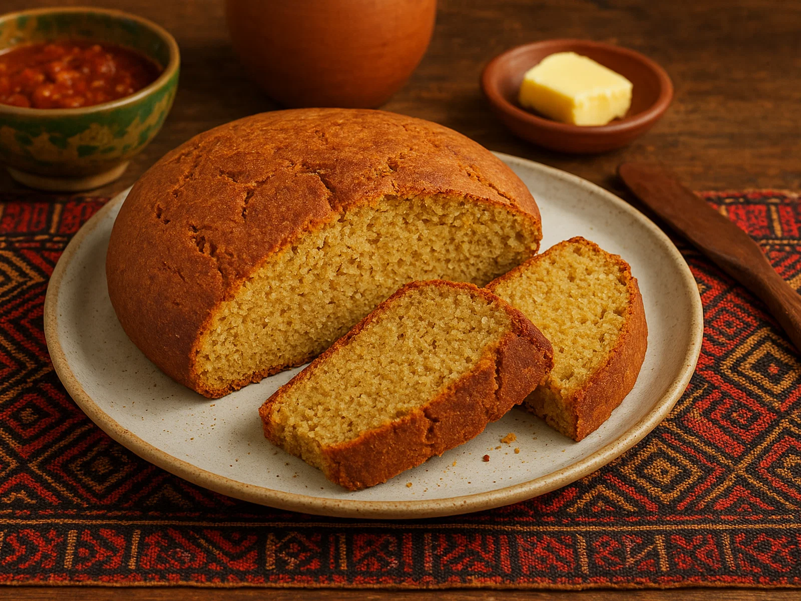 Westafrikanisches Tapalapa-Brot