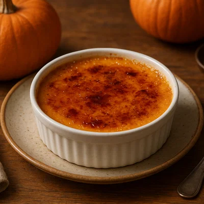 Kürbis-Crème-Brûlée