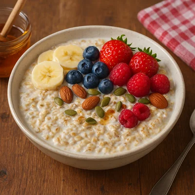 Bircher Müsli mit frischem Obst