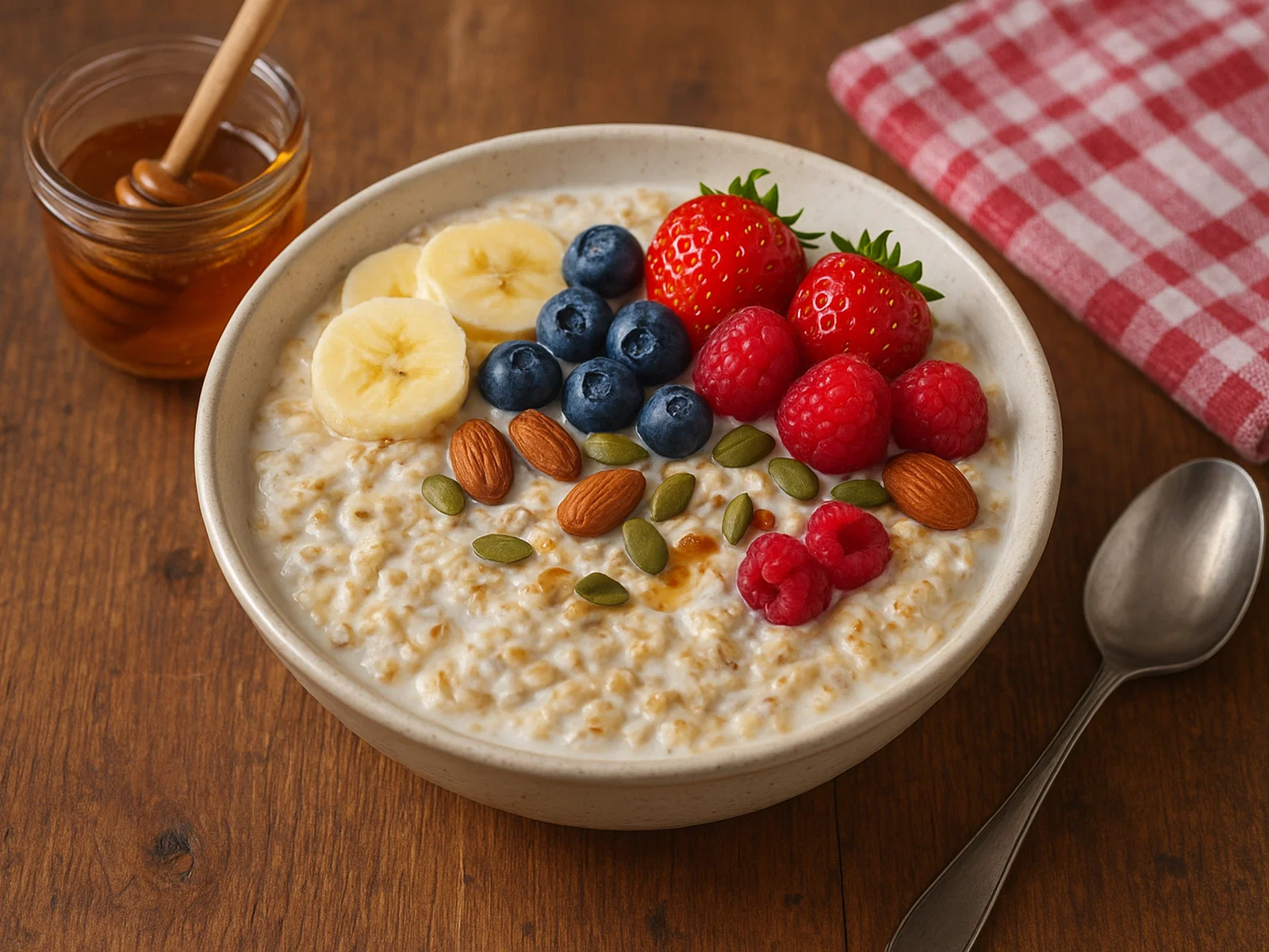 Bircher Müsli mit frischem Obst