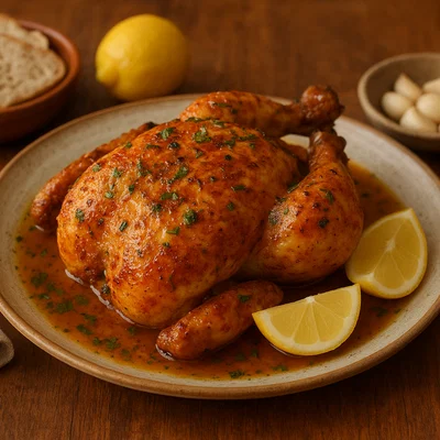 Frango à Cafriela – Portugiesisches Knoblauch-Zitronen-Hähnchen