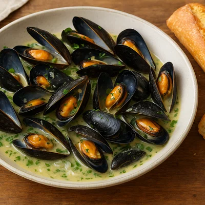 Klassische Moules Marinières
