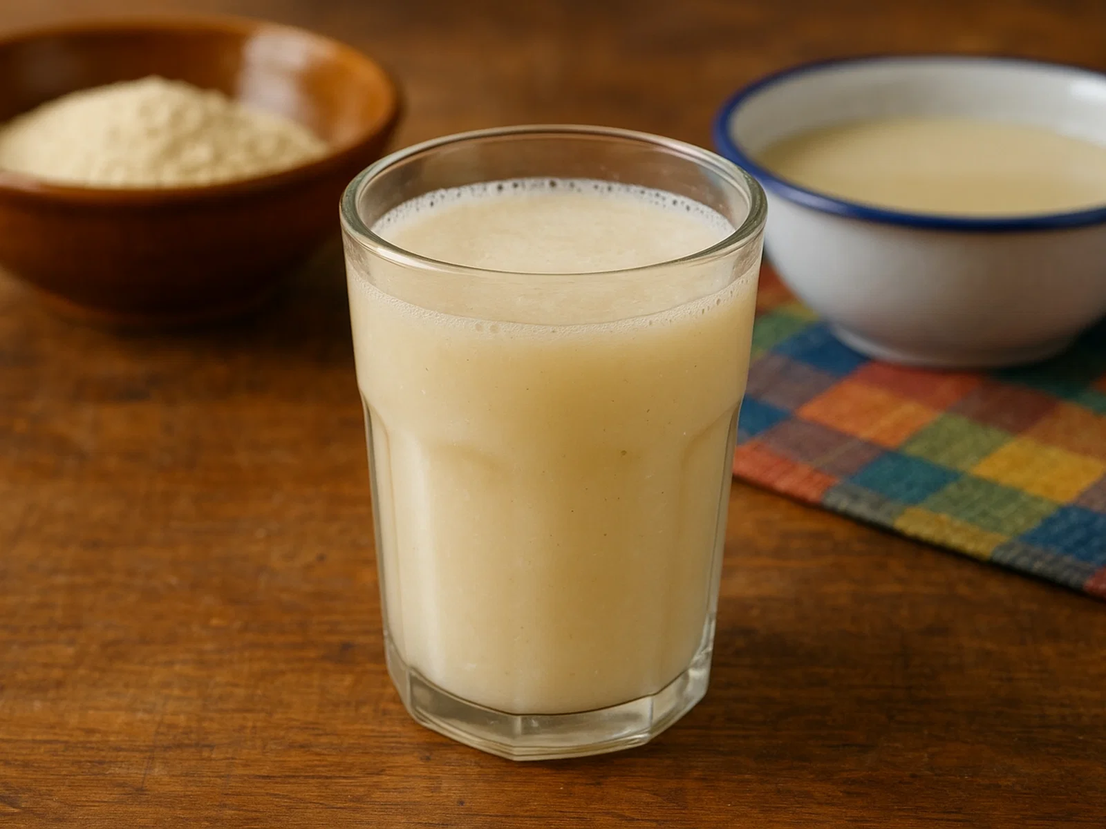 Emahewu – fermentiertes Maisgetränk aus Südafrika
