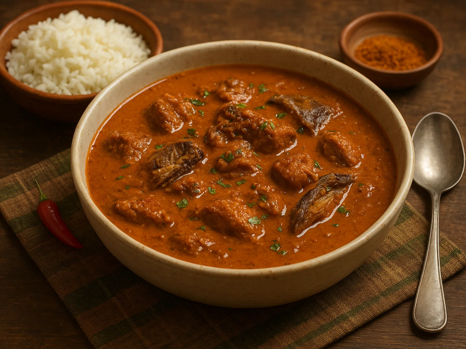 Sauce Graine (westafrikanische Palmnusssuppe)