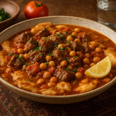 Tashreeb – Irakischer Broteintopf mit Lamm