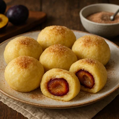 Švestkové knedlíky – Tschechische Zwetschgenknödel