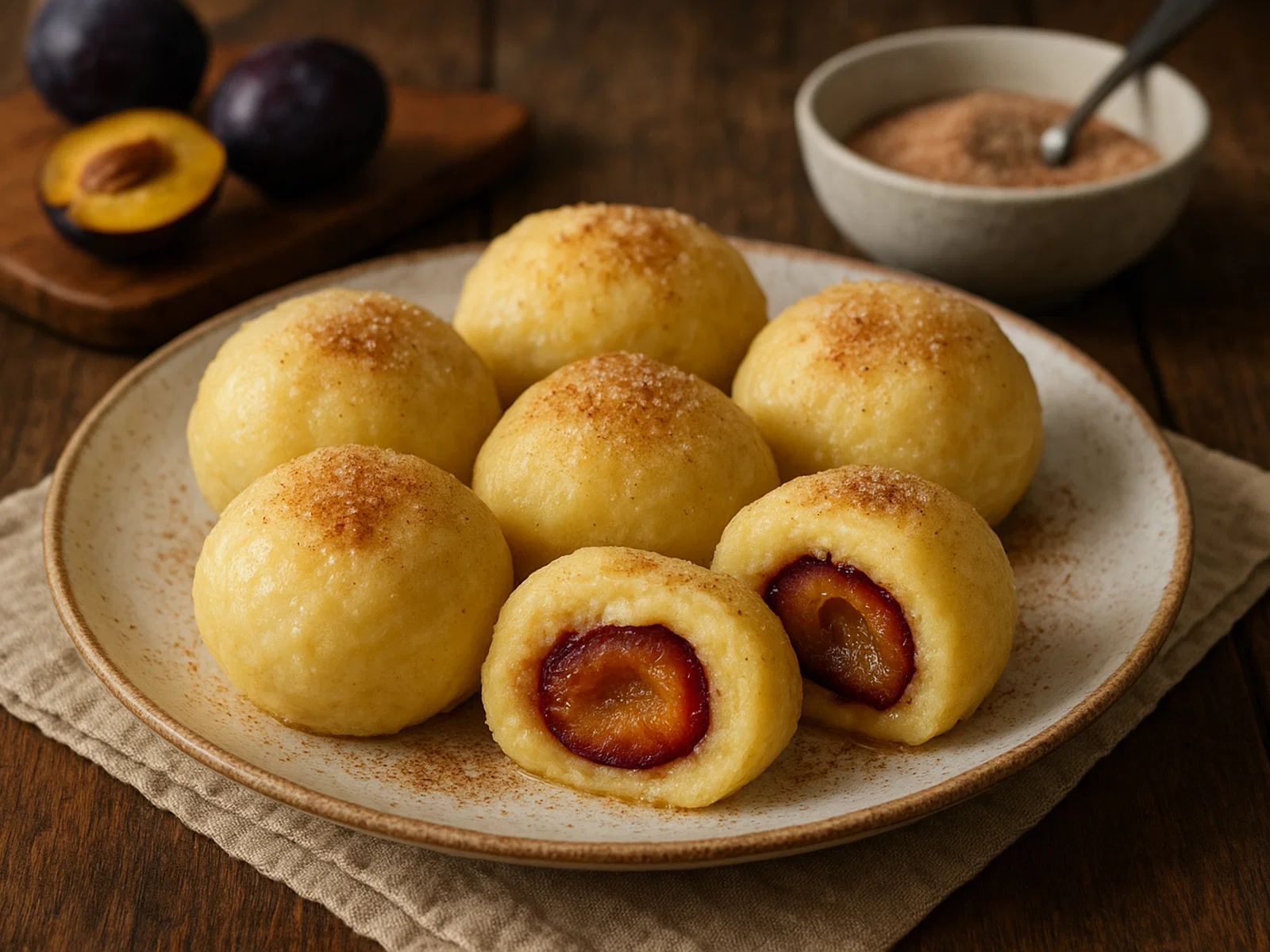 Švestkové knedlíky – Tschechische Zwetschgenknödel