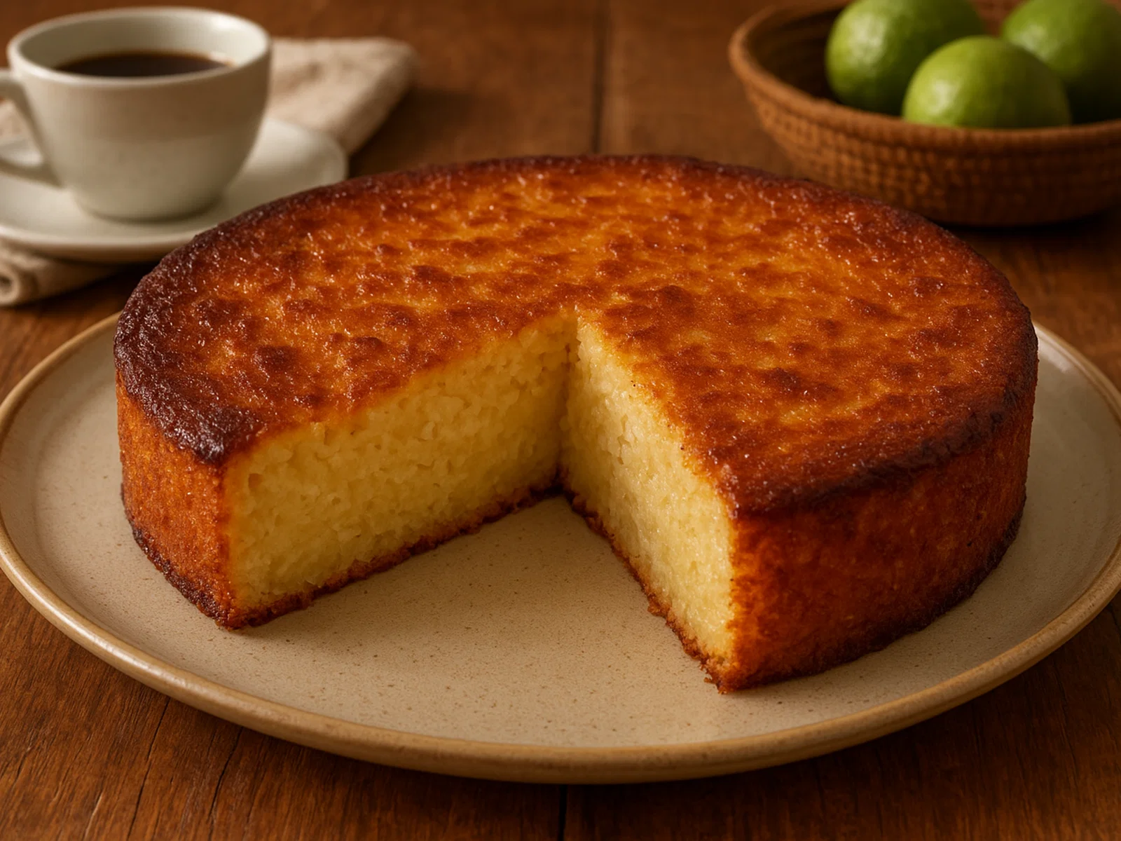 Saftiger Manioc-Kuchen (Maniok-Kuchen)