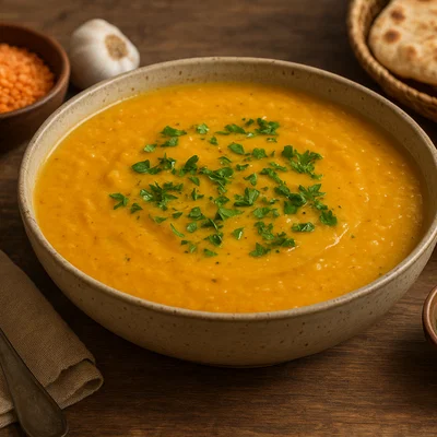 Shorbat Adas – Orientalische Rote-Linsen-Suppe