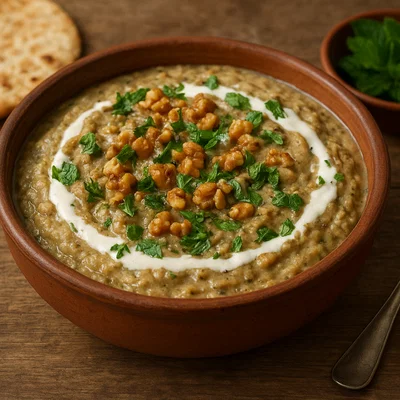 Kashk-e Bademjan – Persischer Auberginen-Dip mit Kashk