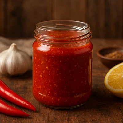 Hausgemachte Pili-Pili-Sauce