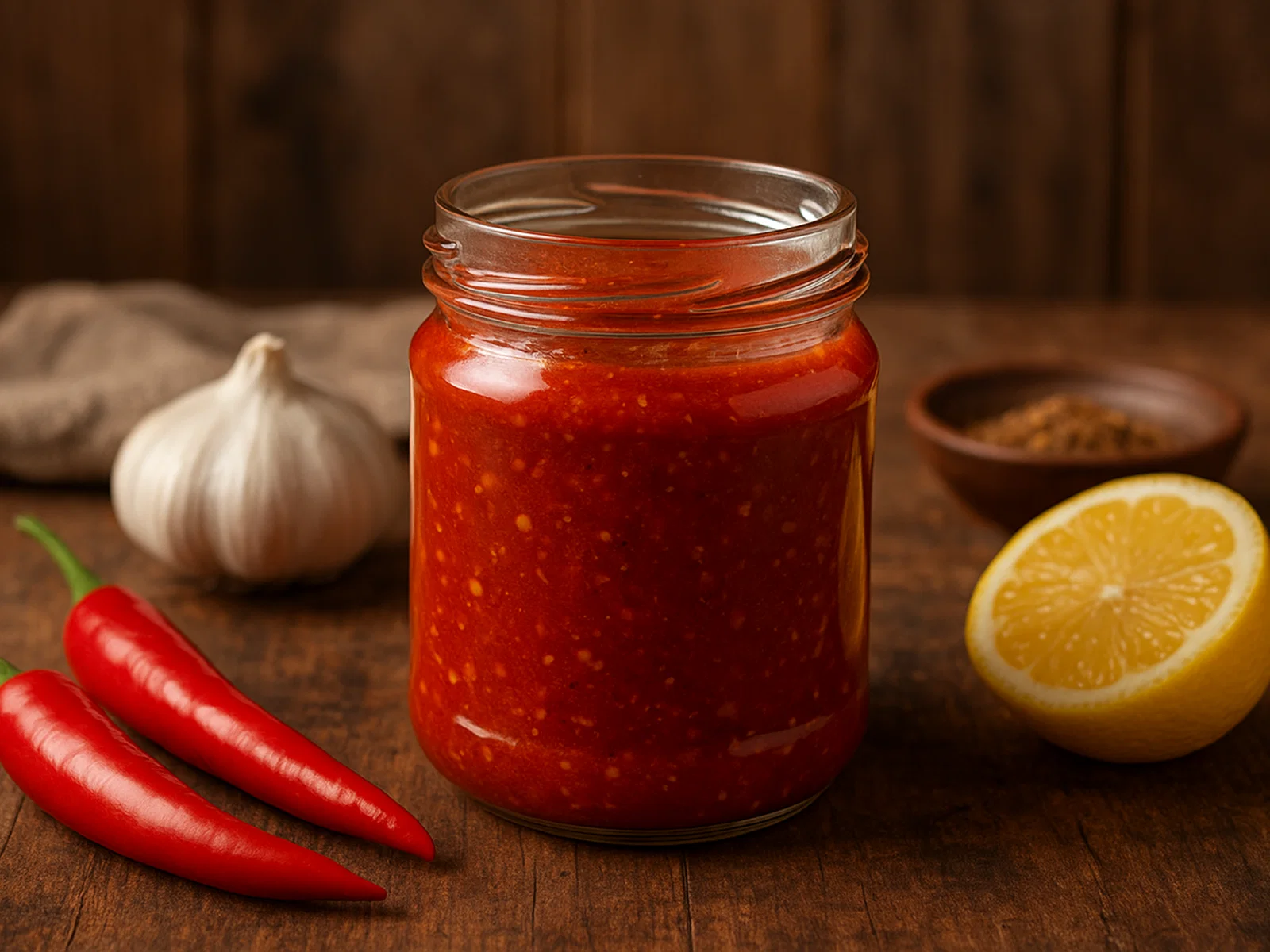 Hausgemachte Pili-Pili-Sauce