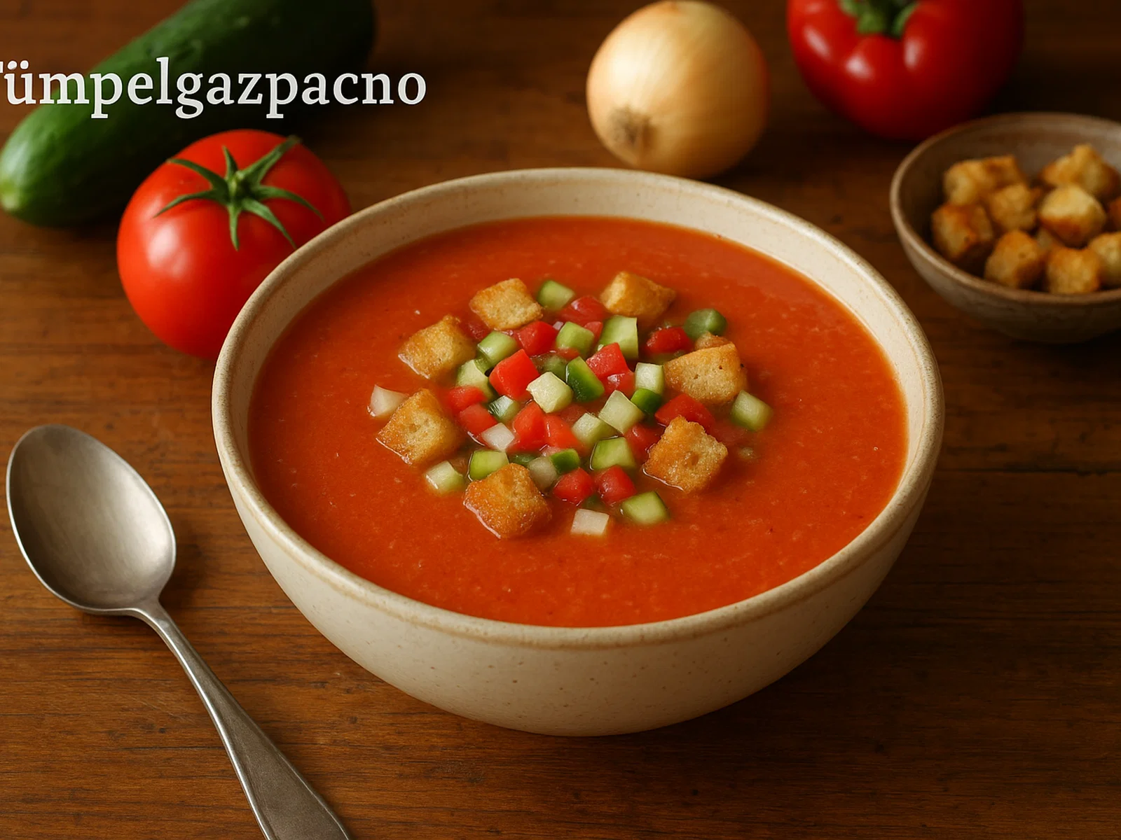 Tümpelgazpacho – kalte Sommersuppe