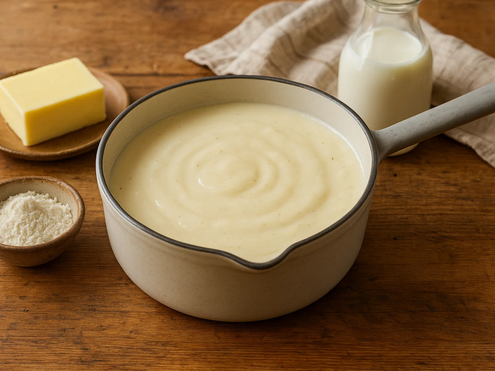 Klassische Béchamelsauce