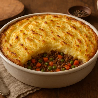 Klassischer Shepherd’s Pie mit Kartoffelkruste