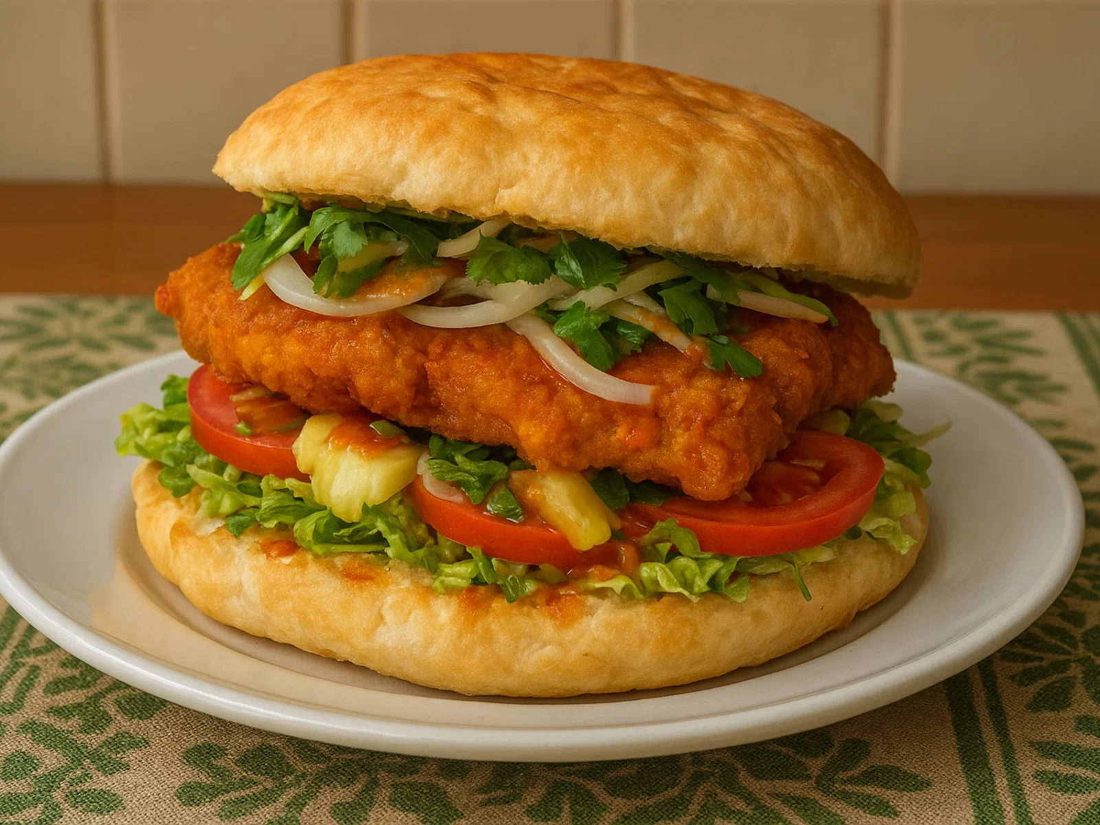 Bake and Shark (Trinidad & Tobago Streetfood-Sandwich)