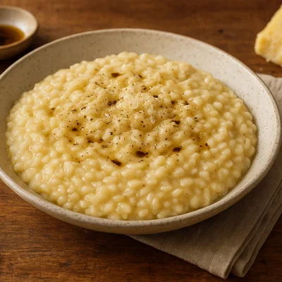 Champagner-Risotto mit Trüffelöl