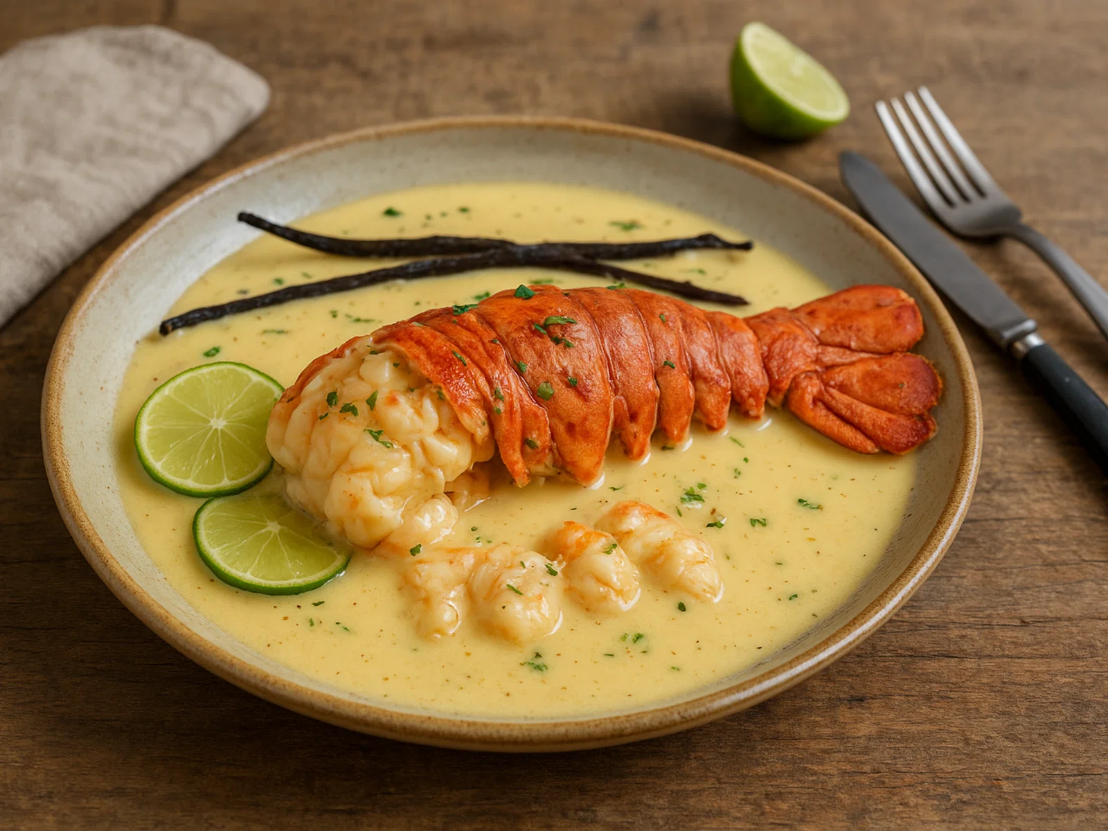 Langouste à la Vanille
