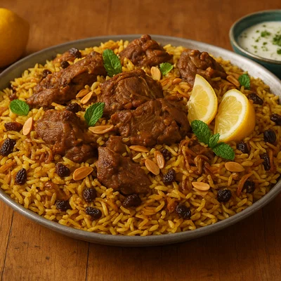 Majboos Laham (Arabischer Lammreis)