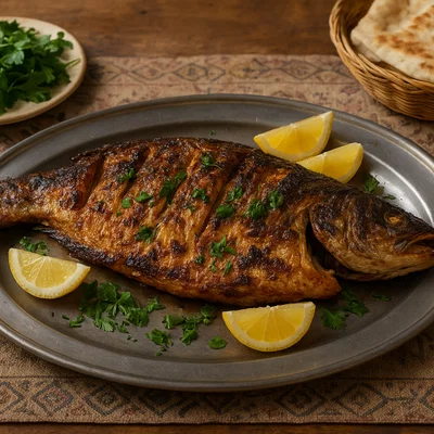 Masgouf – Irakischer Grillfisch über offenem Feuer