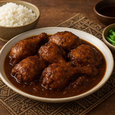 Palauan Chicken Adobo (Palauischer Hähnchen-Adobo)