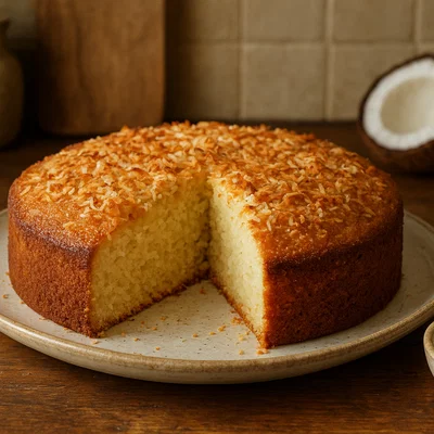 Pitcairninseln Kokosnuss-Kuchen