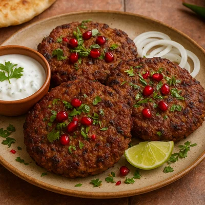 Chapli Kebab – würzige pakistanische Hackfleisch-Patties