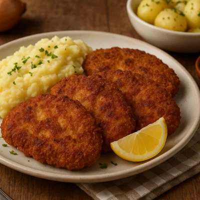 Polnische Kotlety mit knuspriger Panade