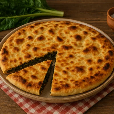 Dalmatinischer Soparnik mit Mangoldfüllung